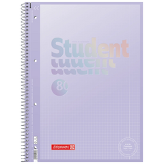 Collegeblock Premium Student | A4, Lineatur 28, 80 Blatt, pastelllila