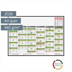 Tafelkalender 2026 | A4 quer