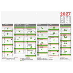Tafelkalender 2027 | A4 quer
