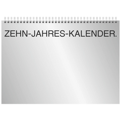 Zehnjahres-Kalender 2027-2036 A4 quer | 297×210 mm