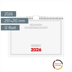 Monatskalender 2026 | 297×210 mm