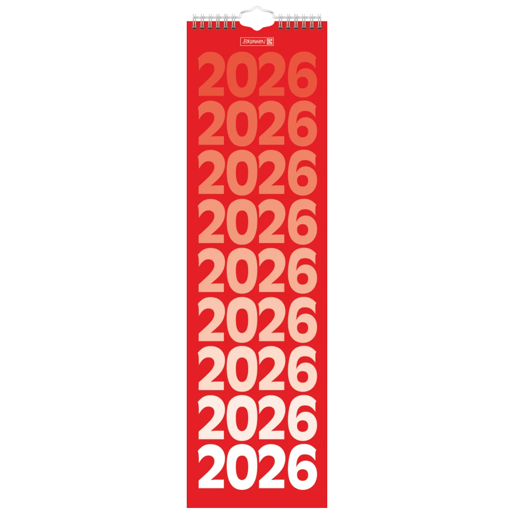 Streifenkalender 2026 | 130×450 mm