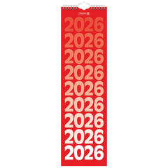 Streifenkalender 2026 | 130×450 mm