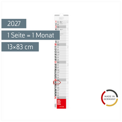 Streifenkalender 2027 | 13×83 cm