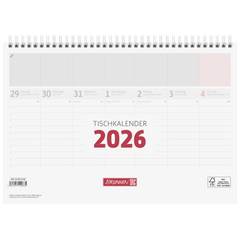 Tischkalender '26 | 290×200 mm, weiß