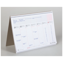 Tischkalender 2027 | 290×200 mm, weiß