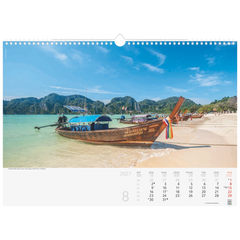 Bildkalender 2027 „Reise um die Welt“ | 440×310 mm