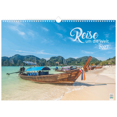 Bildkalender 2027 „Reise um die Welt“ | 440×310 mm