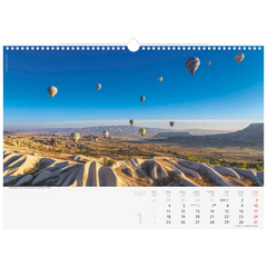 Bildkalender 2027 „Reise um die Welt“ | 440×310 mm