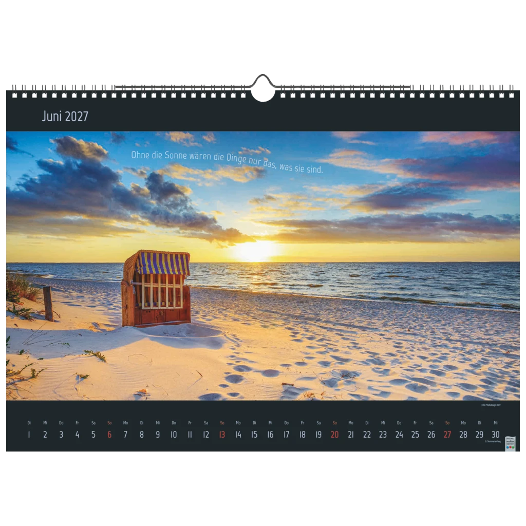 Bildkalender 2027 „Stille Momente“ | 440×310 mm