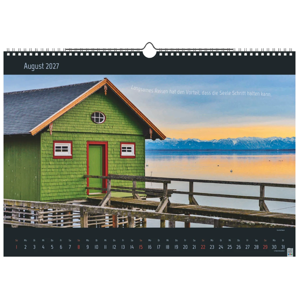 Bildkalender 2027 „Stille Momente“ | 440×310 mm