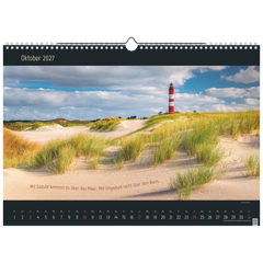 Bildkalender 2027 „Stille Momente“ | 440×310 mm