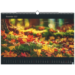 Bildkalender 2027 „Stille Momente“ | 440×310 mm