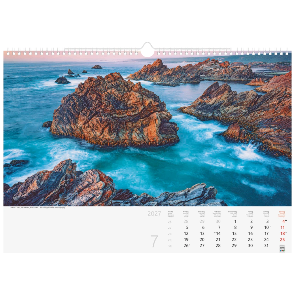 Bildkalender 2027 „Faszination Erde“ | 440×310 mm