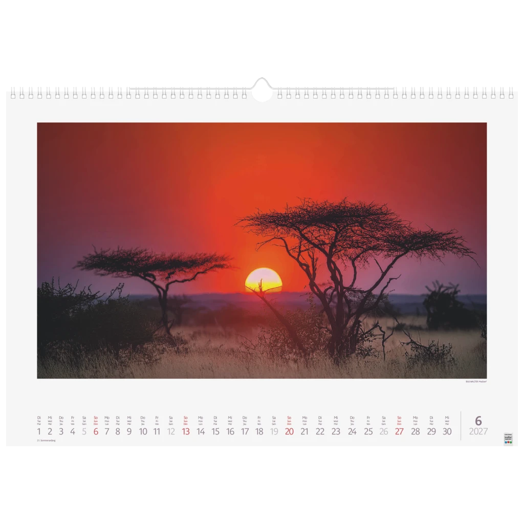 Bildkalender 2027 „Lichtimpressionen“ | 490×340 mm