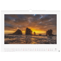 Bildkalender 2027 „Lichtimpressionen“ | 490×340 mm