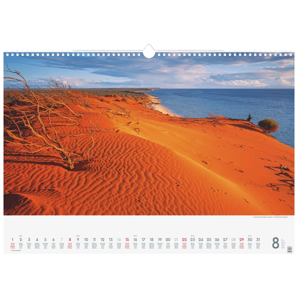 Bildkalender 2027 „Wunderwerke der Natur“ | 490×340 mm