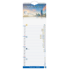 Mond-Kalender '26 | 155×428 mm