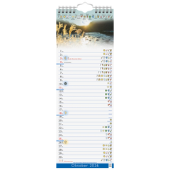 Mond-Kalender 2026 | 155×428 mm