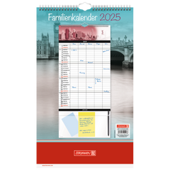 Familienkalender '25 „Big City“ | 250×415 mm