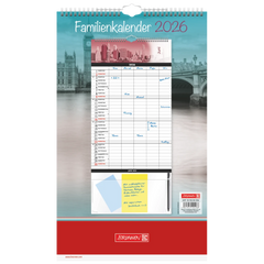 Familienkalender 2026 „Big City“ | 250×415 mm