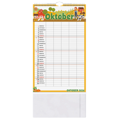 Familienkalender 2026 „Graphics“ | 250×415 mm