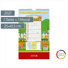 Familienkalender 2027 „Graphics“ | 25×41,5 cm