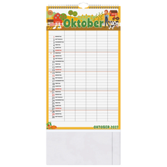 Familienkalender 2027 „Graphics“ | 250×415 mm