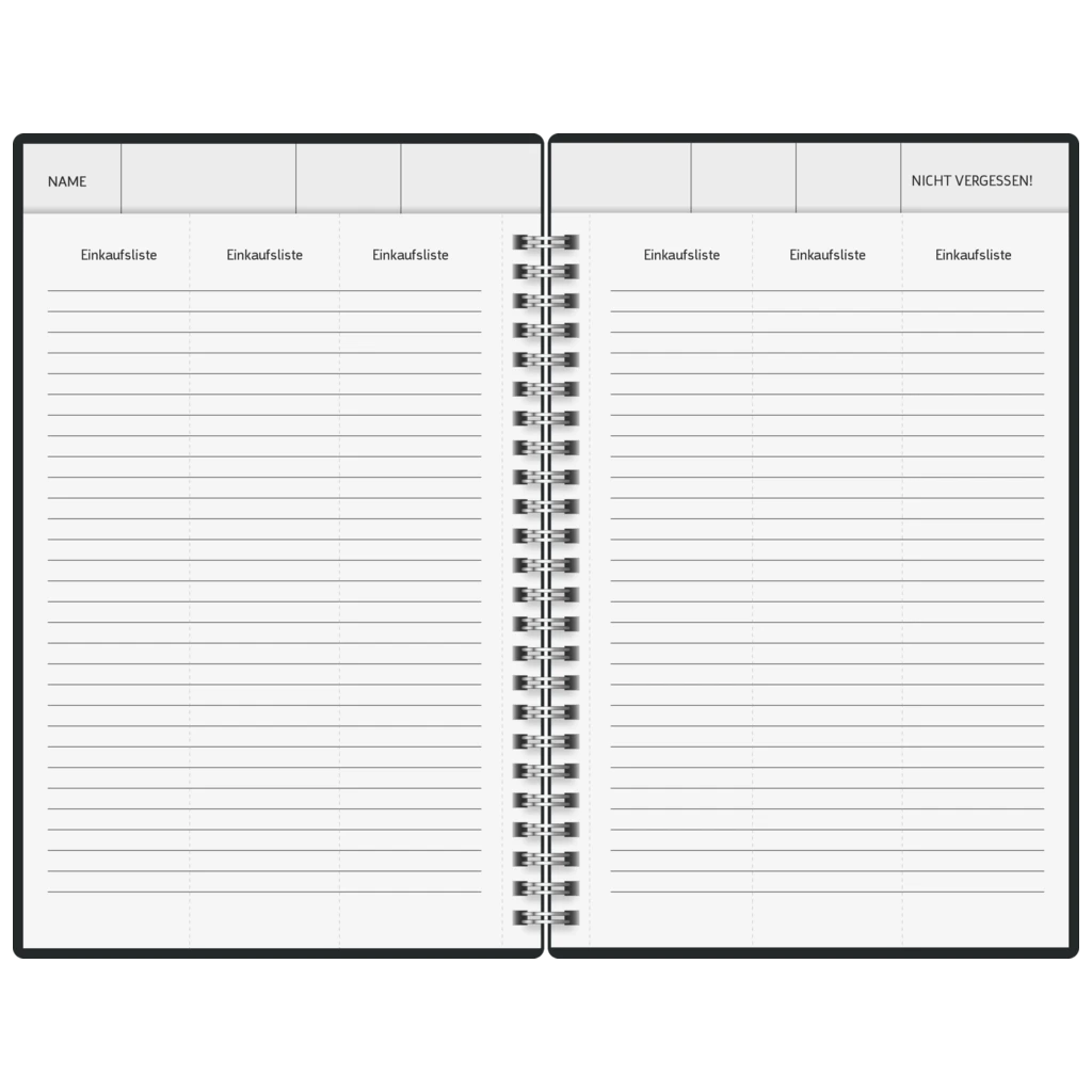 Buchkalender Familienplaner 2027 „Flowers“ | A5, Papier