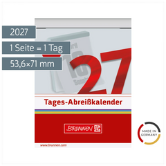 Abreißkalender 2027 Nr. 2 | 53,6×71 mm