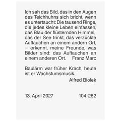 Abreißkalender 2027 Nr. 2 | 53,6×71 mm