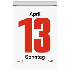 Abreißkalender '25 Nr. 3 | 54×80 mm