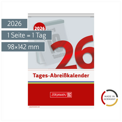 Abreißkalender 2026 Nr. 13 | 98×142 mm