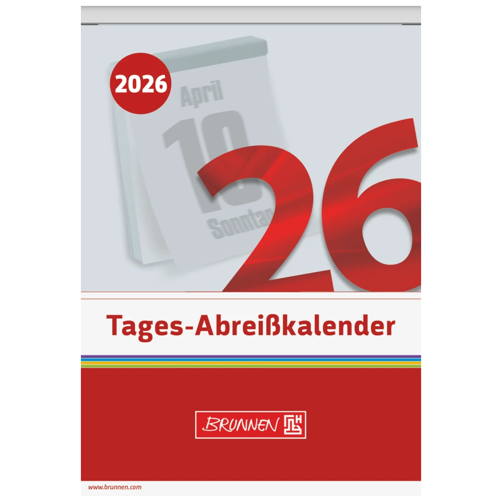 Abreißkalender 2026 Nr. 13 | 98×142 mm