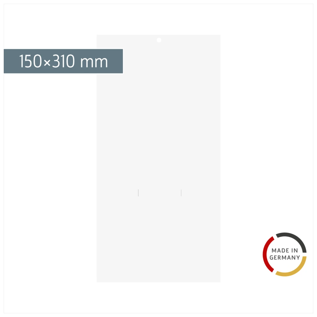 Rückwand | 150×310 mm, weiß