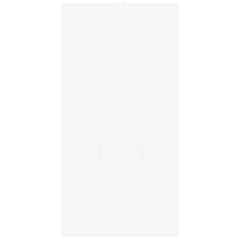 Rückwand | 150×310 mm, weiß
