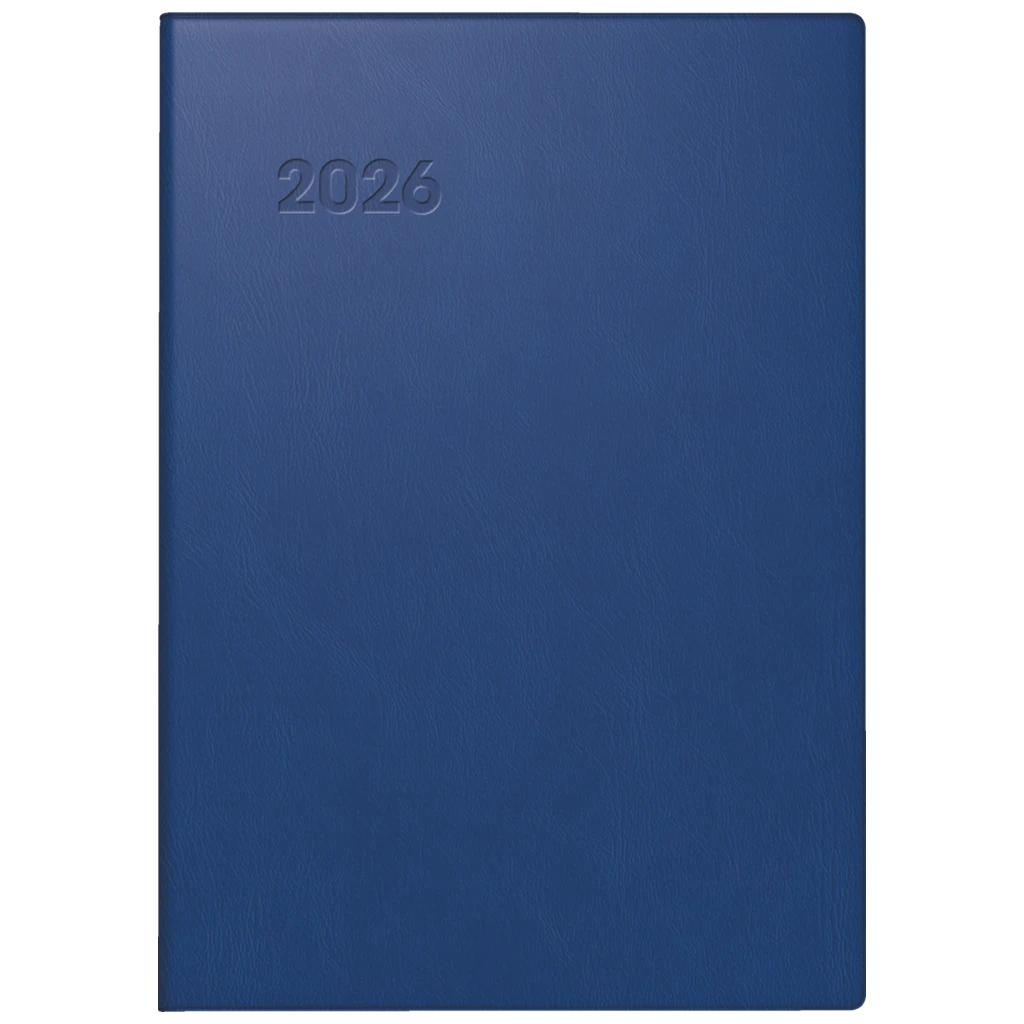 Taschenkalender Mod. 713 2026 | A7, Kunststoff, dunkelblau
