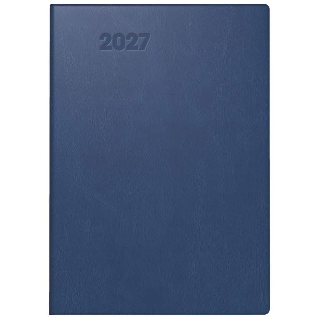 Taschenkalender Mod. 713 2027 | A7, Kunststoff, dunkelblau