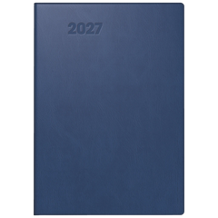 Taschenkalender Mod. 713 2027 | A7, Kunststoff, dunkelblau