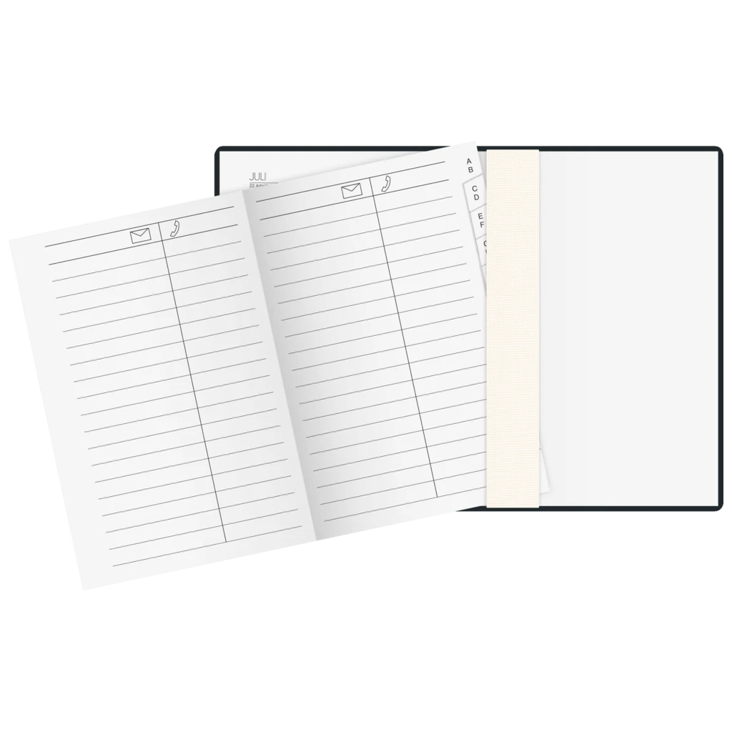 Taschenkalender Mod. 713 2027 | A7, Kunstleder, bordeaux