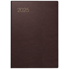 Taschenkalender Mod. 713 '25 | A7, Leder, bordeaux