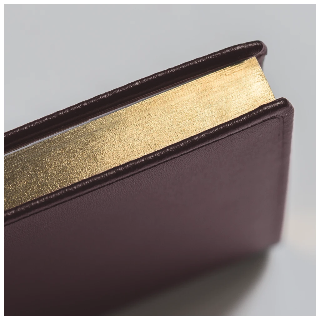 Taschenkalender Mod. 713 2026 | A7, Leder, bordeaux