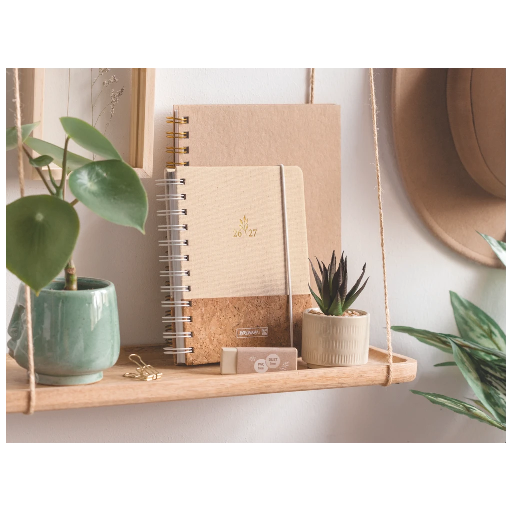 Schülerkalender 2026/2027 „Naturality“ | A6, Textil