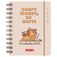 Schülerkalender 2026/2027 „Capy“ | A6, Kunststoff