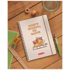 Schülerkalender 2026/2027 „Capy“ | A6, Kunststoff