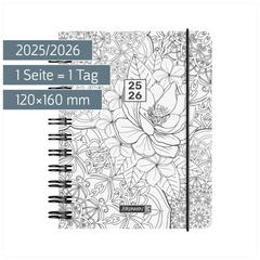 Schülerkalender 2025/2026 „ZENart“ | A6, Kunststoff