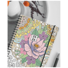 Schülerkalender 2025/2026 „ZENart“ | A6, Kunststoff