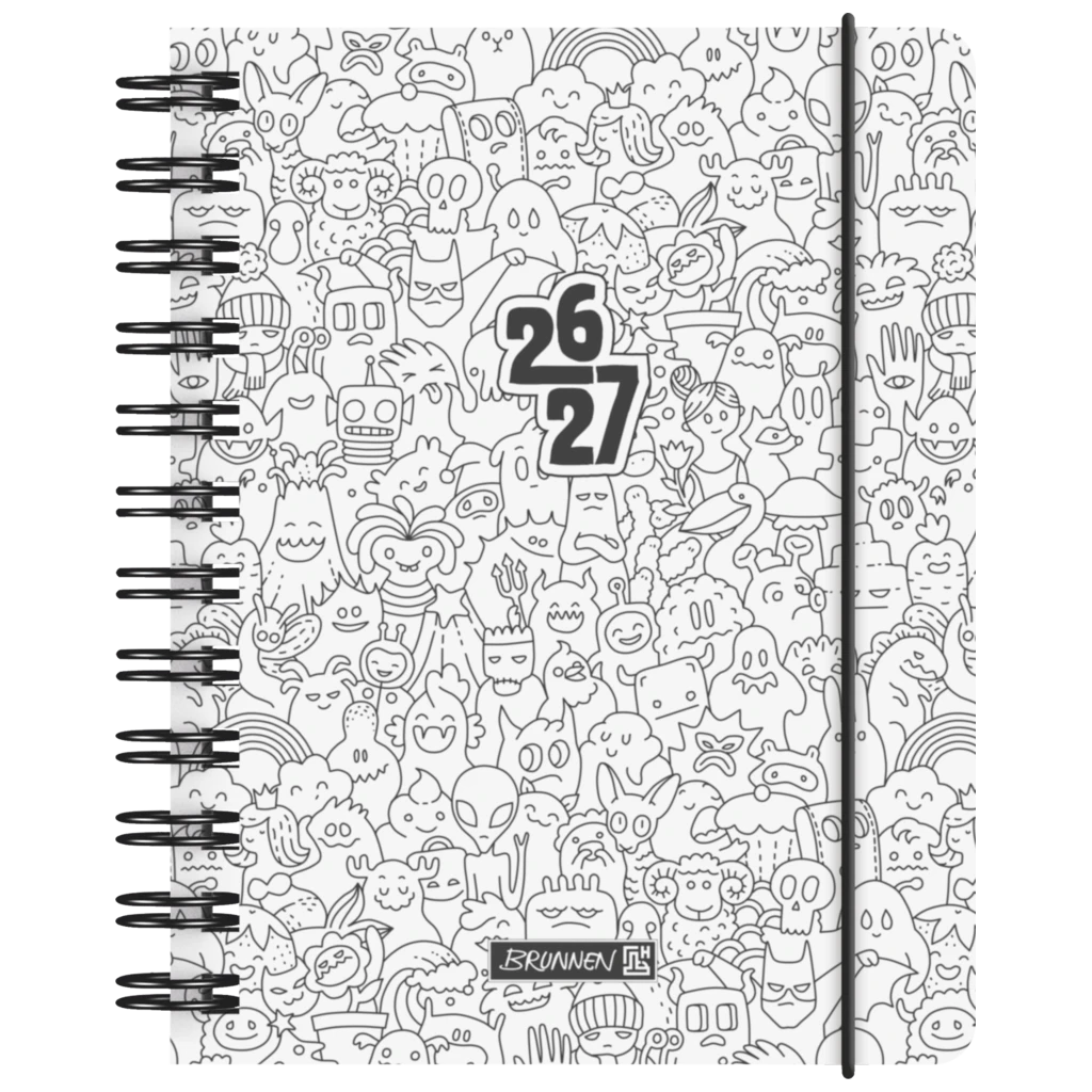 Schülerkalender 2026/2027 „ZENart“ | A6, Kunststoff
