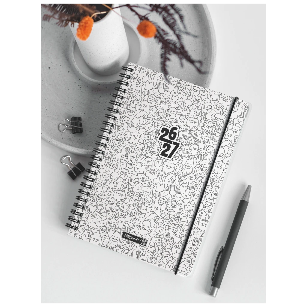 Schülerkalender 2026/2027 „ZENart“ | A6, Kunststoff