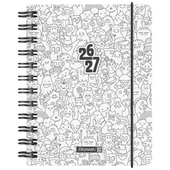 Schülerkalender 2026/2027 „ZENart“ | A6, Kunststoff